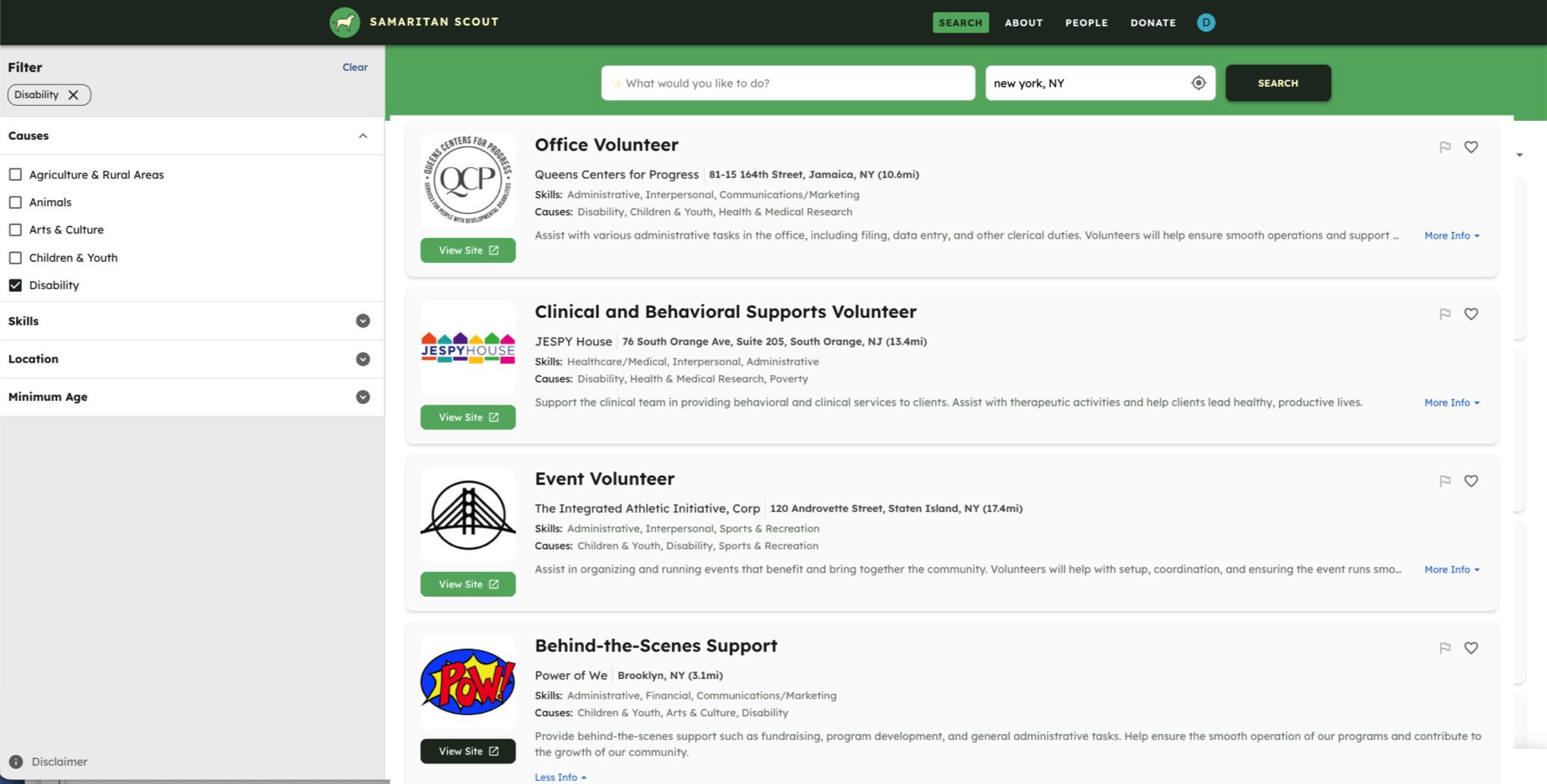 Helping New Yorkers with Special Needs or Disabilities