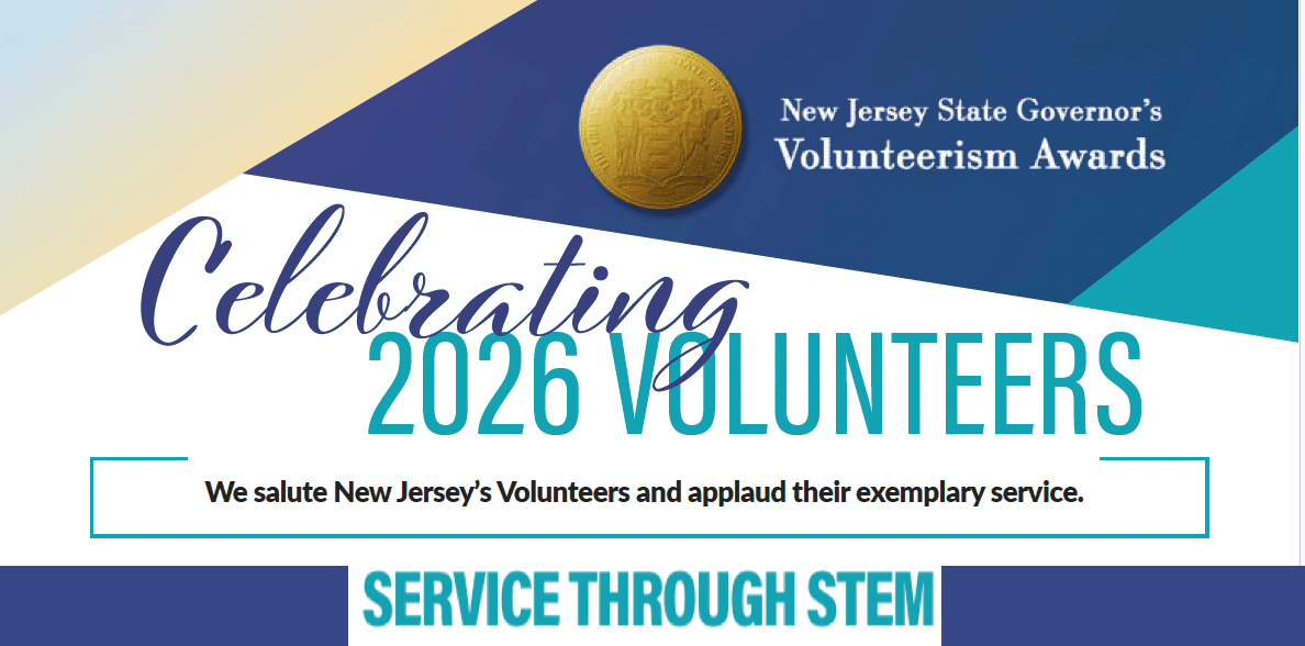 Co-Founder Will Rosenthal Receives NJ Governor's Volunteerism Medallion